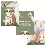 Plakaty - Zestaw Plakatów A4 Przyjaźń 3 sztuki - miniaturka - grafika 1