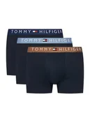 Majtki damskie - Tommy Hilfiger Komplet 3 par bokserek UM0UM03181 Czarny - miniaturka - grafika 1