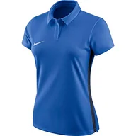 Koszulki męskie - Nike Męski T-shirt W Nk Dry Acdmy18 Polo Ss niebieski niebieski/obsydian/(biały) M - miniaturka - grafika 1