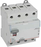 Bezpieczniki elektryczne - Legrand WYŁĄCZNIK RÓŻNICOWOPRĄDOWY P 304 4P 25A 500MA TYP AC SERII DX3, 411732 - miniaturka - grafika 1