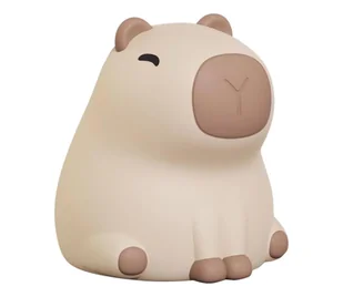 LED RGBW Ściemnialna lampa dziecięca LED/1W/5V USB 1200 mAh kapibara - Wyposażenie pokoiku dziecięcego - miniaturka - grafika 1