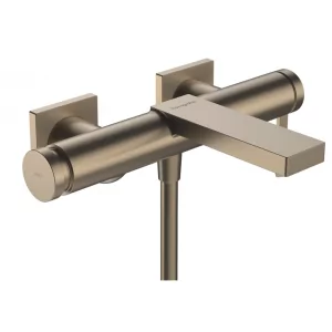 HANSGROHE 73420140 Tecturis E Jednouchwytowa bateria wannowa natynkowa Brąz Szczotkowany - Baterie wannowe i prysznicowe - miniaturka - grafika 1