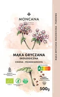 Zdrowa żywność - Moncana Ekologiczna bezglutenowa pudrowa mąka gryczana pełnoziarnista 500 g - miniaturka - grafika 1