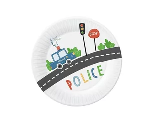 Talerzyki papierowe Police 18cm 6szt - Godan - Naczynia i sztućce jednorazowe - miniaturka - grafika 1