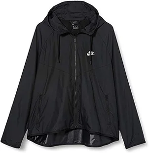 Nike W NSW WR JKT damska kurtka sportowa, czarna/(biała), 2XL - Kurtki damskie - miniaturka - grafika 1