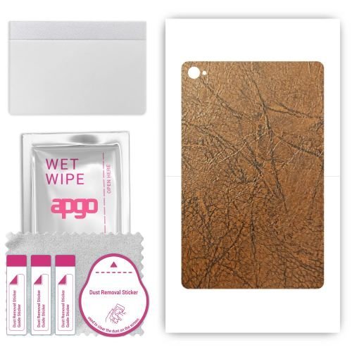 folia naklejka skórka strukturalna na TYŁ do Teclast P30S - Skóra Vintage - apgo SKINS