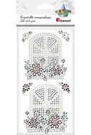 Zabawki kreatywne - Kryształki samoprzylepne Okna z kwiatami 2szt - miniaturka - grafika 1