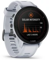 Monitory aktywności - Garmin Forerunner 955 Solar GPS Smartwatch, biały/czarny  2022 Zegarki triathlonowe - miniaturka - grafika 1