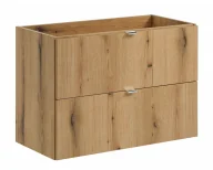 Szafki łazienkowe - Szafka pod umywalkę z szufladami w kolorze dąb R8-A59 - miniaturka - grafika 1