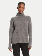 Swetry damskie - Marella Golf Aero 2523366094 Szary Regular Fit - miniaturka - grafika 1