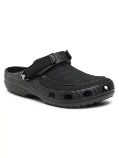 Klapki i japonki męskie - Crocs Klapki Yukon Vista II Clog M 207142 Czarny - grafika 1