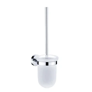 Nimco Unix - Szczotka do WC ścienna z uchwytem, szkło matowe/chrom UN 13094WN-26 - Akcesoria do wc - miniaturka - grafika 1