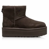 Botki damskie - Buty UGG Classic Mini Platform  39 - miniaturka - grafika 1