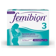 Witaminy i minerały - Femibion 3 Karmienie Piersią, 56tabl. + 56kaps. - miniaturka - grafika 1