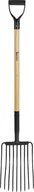 Łopaty i widły - Widły – gable gospodarcze 9-zębne trzon drewniany 135cm 6 - miniaturka - grafika 1
