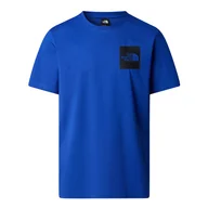 Koszulki sportowe męskie - Koszulka The North Face Fine 0A8A6MEF11 - granatowa - miniaturka - grafika 1