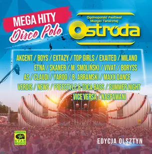 Ostróda Hity Disco Polo Akcent 2019 Boys MILANO2CD - Disco polo - miniaturka - grafika 1