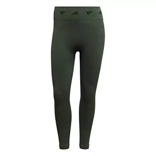 adidas Legginsy damskie, Oxiver/czarny, M - Legginsy - miniaturka - grafika 1