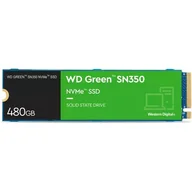 Dyski SSD - Western Digital Dysk SSD Green 480GB M.2 2280 SN350 NVMe PCIe WDS480G2G0C - miniaturka - grafika 1