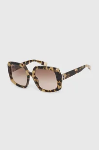 Furla okulary przeciwsłoneczne damskie kolor brązowy SFU709_540801 - Okulary przeciwsłoneczne - miniaturka - grafika 1