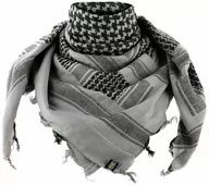 Czapki i chusty sportowe męskie - Arafatka chusta ochronna M-Tac Shemagh Grey/Black (40908011) - miniaturka - grafika 1