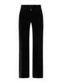 Spodnie damskie - Luźne spodnie z pluszu model ‘Tina’ - miniaturka - grafika 1