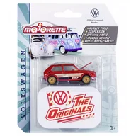 Samochody i pojazdy dla dzieci - Majorette - Volkswagen The Orginal Deluxe VW Golf MK1 czerwony 2055005 - miniaturka - grafika 1