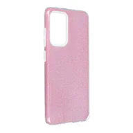 Etui i futerały do telefonów - Forcell Futerał SHINING do SAMSUNG Galaxy A52 5G / A52 LTE ( 4G ) róż - miniaturka - grafika 1