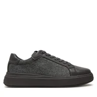 Sneakersy męskie - Sneakersy Calvin Klein Low Top Lace Up Wool HM0HM01597 Szary - miniaturka - grafika 1