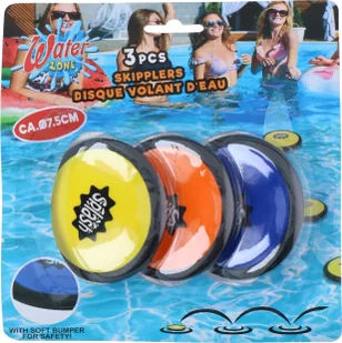 Dyski wodne do puszczania kaczek WATERZONE 7,7cm x3 - Inne gry towarzyskie - miniaturka - grafika 7