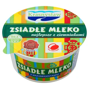Krasnystaw Mleko zsiadłe - Kefiry, jogurty, maślanki - miniaturka - grafika 1