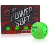 Golf - Piłki golfowe VOLVIK POWER SOFT (zielony) - miniaturka - grafika 1