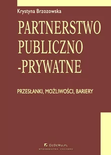 Partnerstwo publiczno-prywatne. Przesłanki, możliwości, bariery - E-booki - biznes i ekonomia - miniaturka - grafika 1