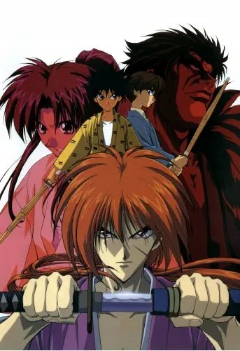 Plakat Anime Rurouni Kenshin RUKE_004 A1+ (custom)