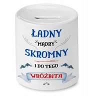 Skarbonki - Skarbonka Dla Wróżbity na Urodziny na Prezent z Nadrukiem ze Zdjęciem - miniaturka - grafika 1