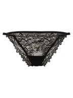 Majtki damskie - Bluebella Majtki - Audrey Kobiety Dzianina czarny jednolity, 34 - miniaturka - grafika 1