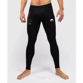 Kimona, stroje i obuwie - Venum Legginsy Kompresyjne Spats Tactical XT Black/Fire Red - miniaturka - grafika 1