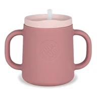 Kubki dla dzieci - Tum Tum, Kubek Treningowy 3-etapowy Pink, różowy - miniaturka - grafika 1