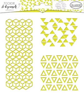 Szablon, trio geometryczne - Scrapbooking - miniaturka - grafika 1