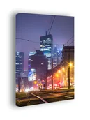 Obrazy i zdjęcia - Warszawa City - obraz na płótnie Wymiar do wyboru: 20x30 cm - miniaturka - grafika 1