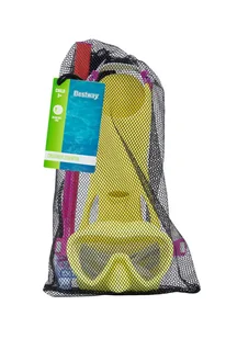 Zestaw Do Nurkowania Żółty Maska, Płetwy, Rurka Bestway 25039 - Pływanie - miniaturka - grafika 10