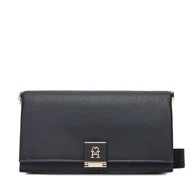 Torebki damskie - Torebka Tommy Hilfiger Th Her Mini Crossover Corp AW0AW17678 Granatowy - miniaturka - grafika 1