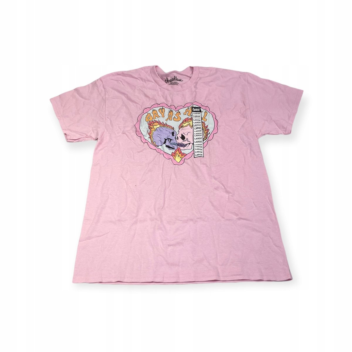 Koszulka T-shirt męski okrągły dekolt SPENCER'S THREADLESS L