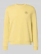 Swetry męskie - Sweter o kroju regular fit z wyhaftowanym logo model ‘Kane’ - miniaturka - grafika 1