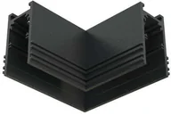 Akcesoria do oświetlenia - Podtynkowy łącznik narożny horyzontalny RECESSED TRACK LVM czarny - miniaturka - grafika 1
