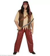 Stroje karnawałowe - Strój dla dorosłych, Pirat, brązowy, rozmiar XL - miniaturka - grafika 1