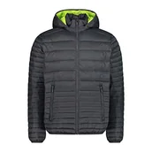 Kurtki męskie - CMP - Męska kurtka Snaps Hood, Man, Antracite, 56 - miniaturka - grafika 1