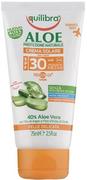 Balsamy i kremy do opalania - Equilibra Krem Do Opalania Aloe Vera SPF 30 UVA UVB 75ml (8000137017782) - miniaturka - grafika 1