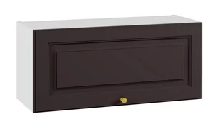 Bristol Szafka Wisząca Niska Go-80 Czarny Mat - Meble kuchenne - miniaturka - grafika 1