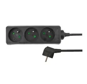 Przedłużacze i rozgałęźniki - HBF Aw 4 Gniazda 1,5m Uziemienie AW24675 - miniaturka - grafika 1